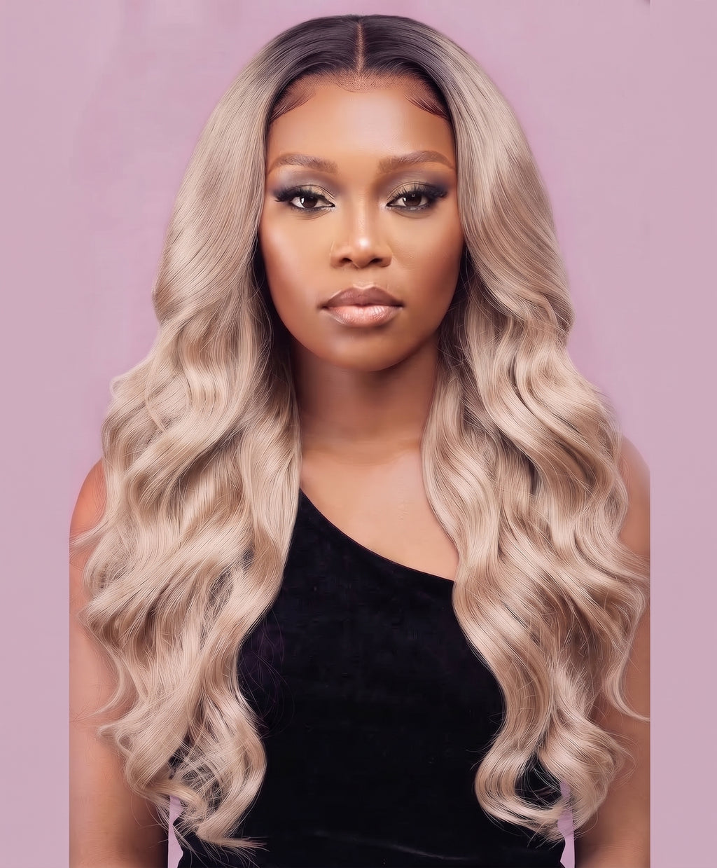 Body wave blended hair