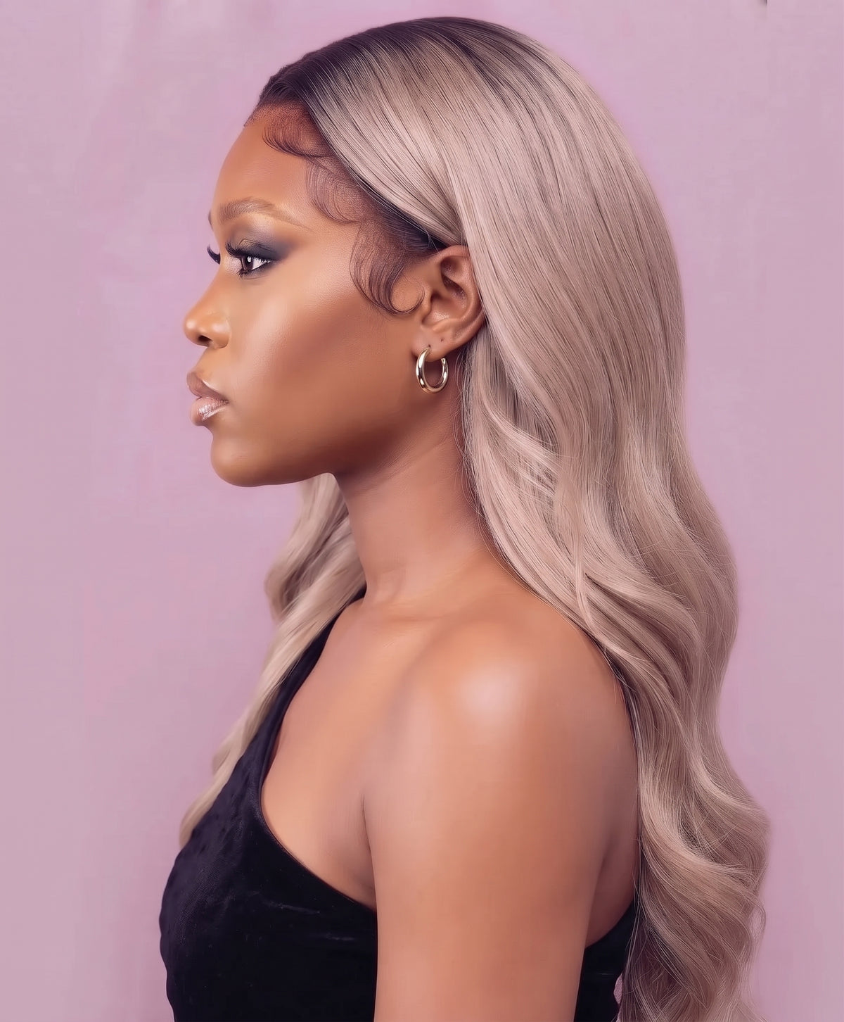 Body wave blended hair